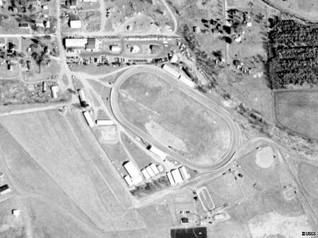 Allen Speedway - Aerial Photo (newer photo)